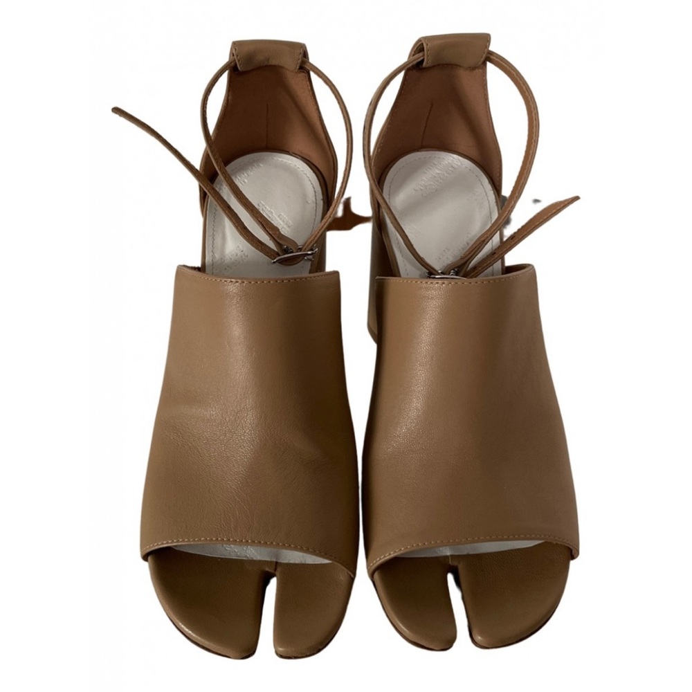 maison margiela tabi sandal heel